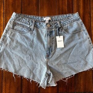 Forever 21 Women's Classic Blue Jean Shorts